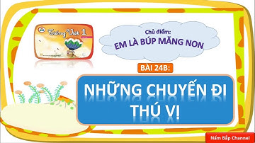 Bài 24b: Những chuyến đi thú vị - Tiếng Việt lớp 1 - Cùng học để phát triển năng lực