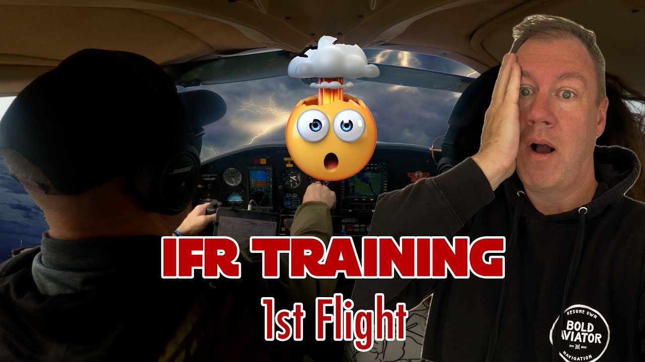 My First IFR Training flight - YouTube