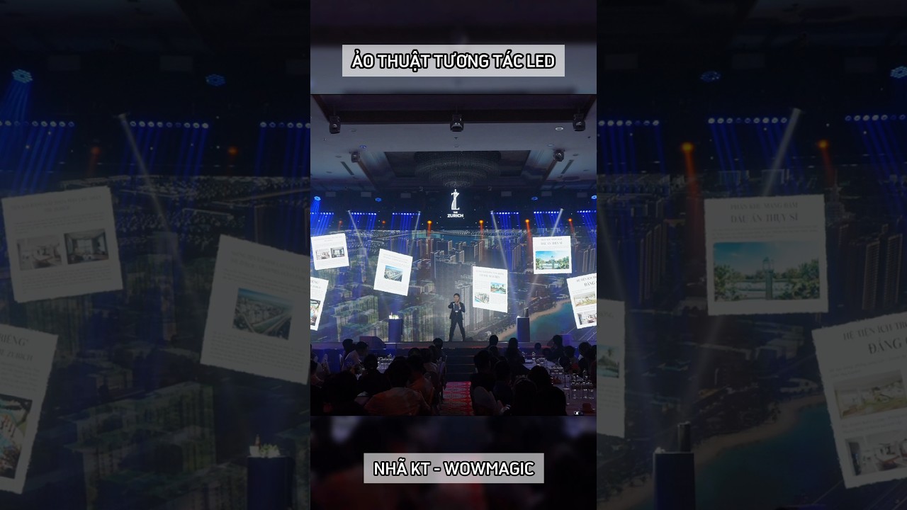 Ảo thuật tương tác LED - Nhã KT / Wowmagic 