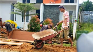 proses dari awal pembuatan pagar depan rumah