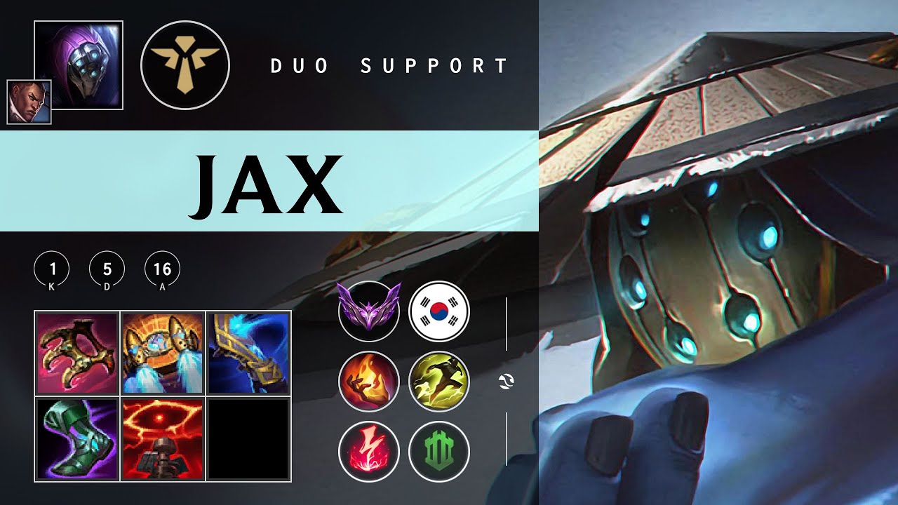 Jax Support vs Alistar - KR Master Patch 25.24