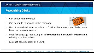 Subject Access Requests under GDPR