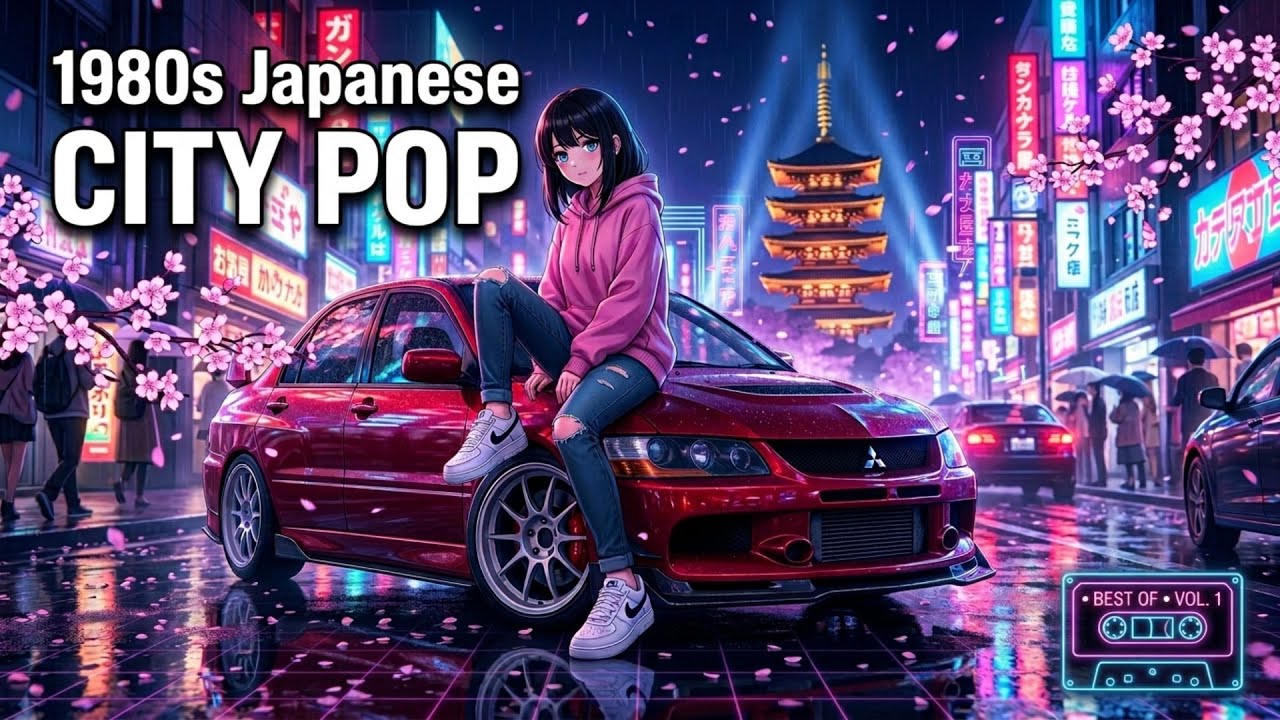 80s City Pop】Last Neon Summer, 最後の夏 | Japanese Chill Drive