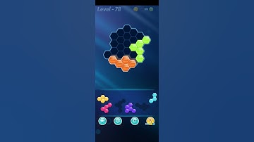 Block! Hexa Puzzle~intermediate  block 5 to 6 levels level~78