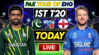 Pakistan vs England 1st t20 today live match | Pak vs eng 1st t20 match 2024 | pak today live match