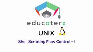 16 Shell Scripting Flow Control I