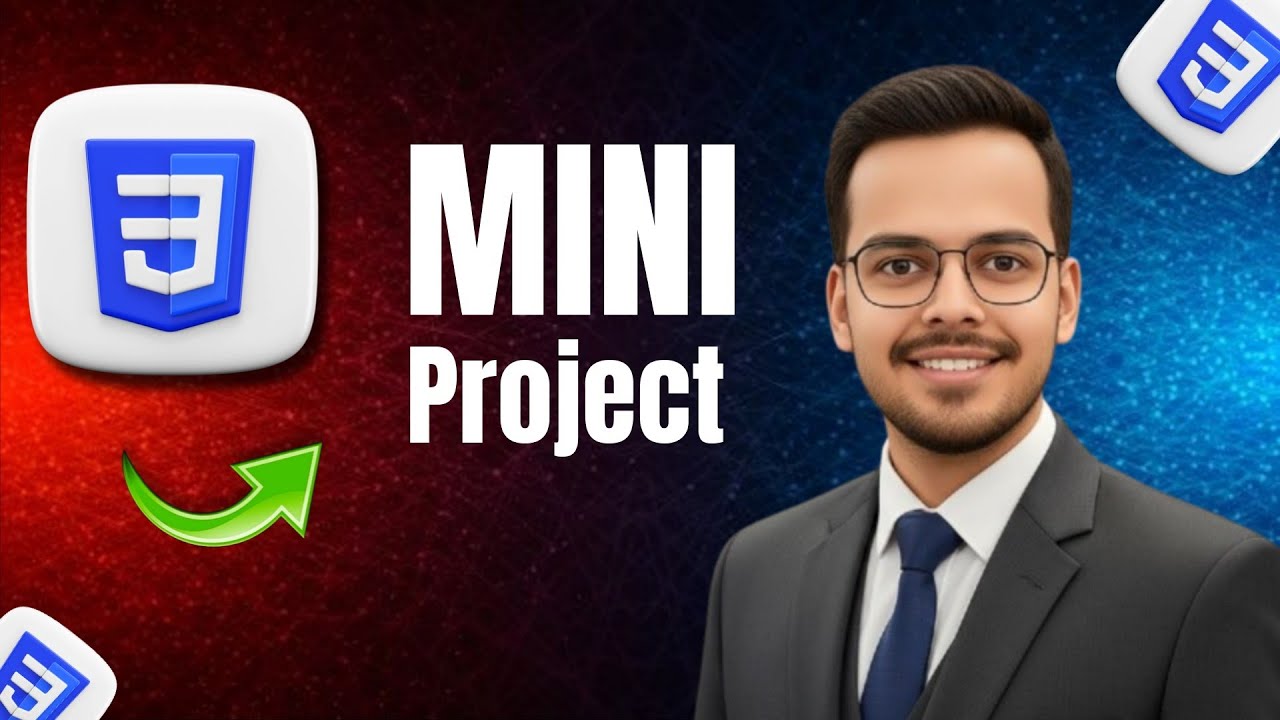 Mini - Project using HTML & CSS In Hindi | @AjayEducationCoding | # ...