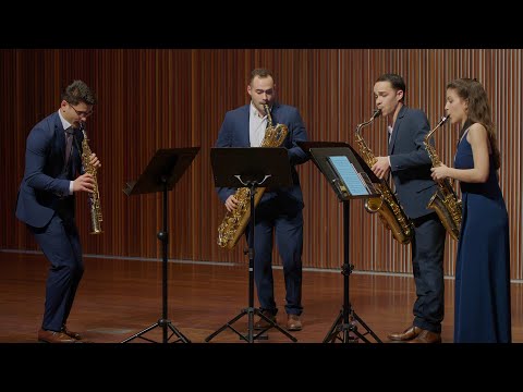 Lítore Quartet interpreta en el Conservatorio 'La tumba de Couperin' de Ravel
