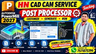 powermill 2027 post processor