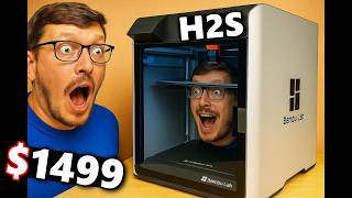 Putting the H2S To WORK! - Newest Large 3D Printer by Bambu Lab