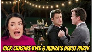 The Young And The Restless Spoilers Jack Crashes Kyle & Audras Debut Party