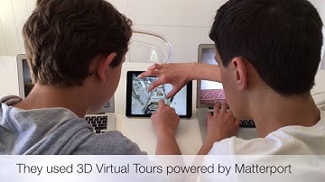 Matterport 3D Virtual Tours meet Minecraft in Education