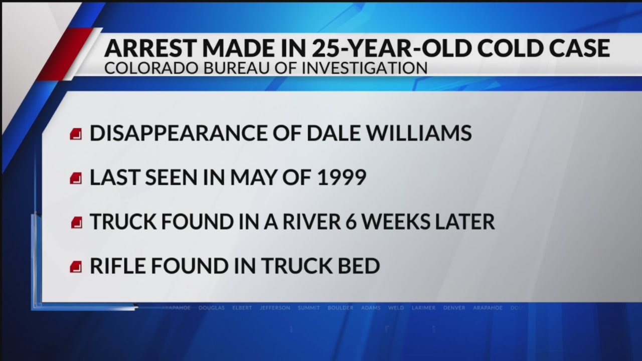 Arrest made in 25-year-old Western Slope murder cold case - YouTube