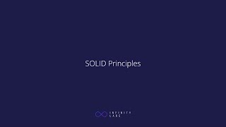 SOLID Principles: Introduction
