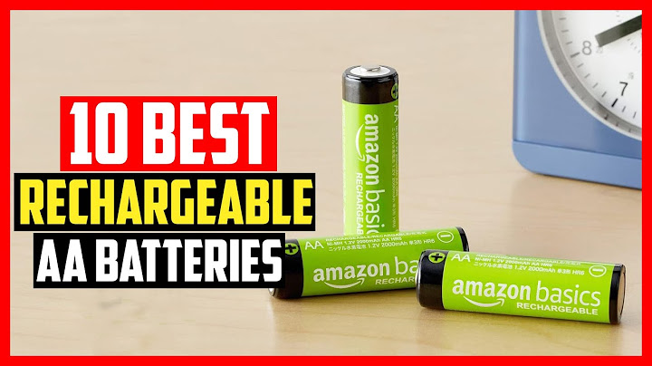 ✅Top 10 Best Rechargeable AA Batteries of 2025