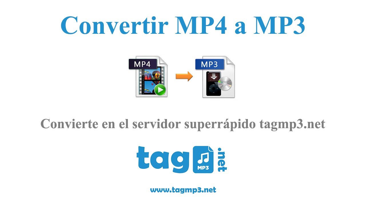 Convertir MP4 a MP3 YouTube