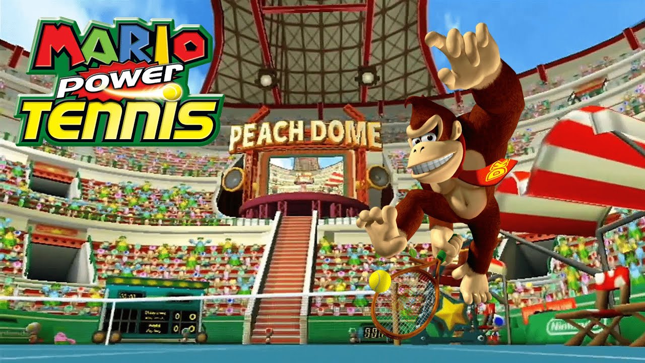 Mario Power Tennis - Donkey Kong (All tournaments)