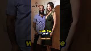 Mighty Mouse: "He said NICE T*TS to my WIFES FACE"  😲👊 #ufc #mma #demetriousjohnson