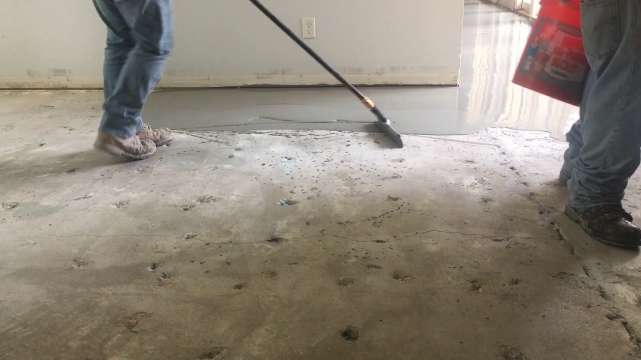 Polishable self leveling concrete wilko lining paper 1400