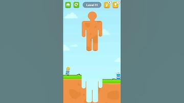 Slice To Save game shorts video 🚽 Level 11