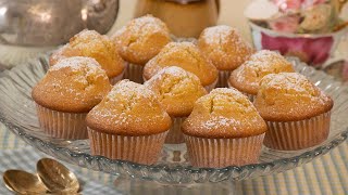 El secreto de un buen copete. Madalenas de nata tradicionales