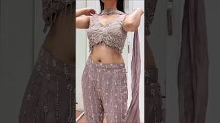 plazo choli#nature #saree