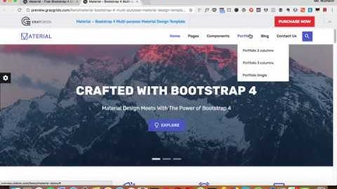 Material Design Bootstrap 4