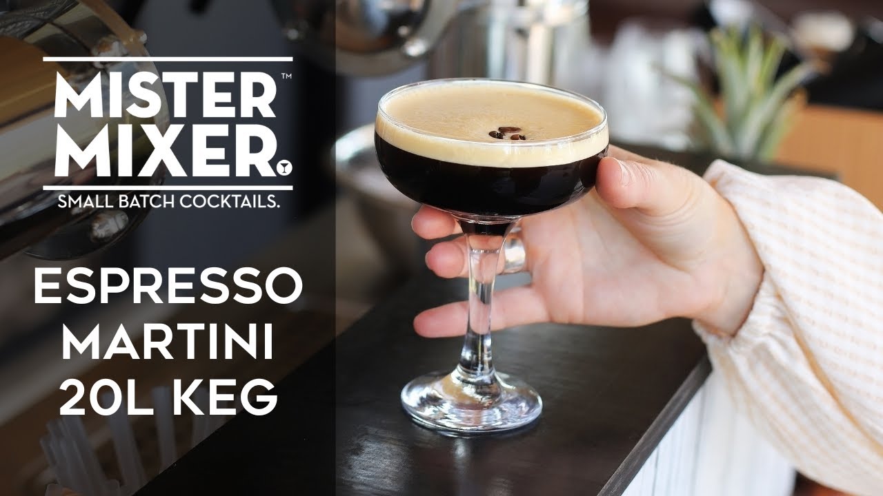 Mister Mixer  Espresso Martini Cocktail - 20L Commercial Keg 