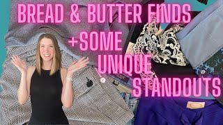 New to me brands and bread & butter finds in this Goodwill thrift haul for resale on Poshmark!