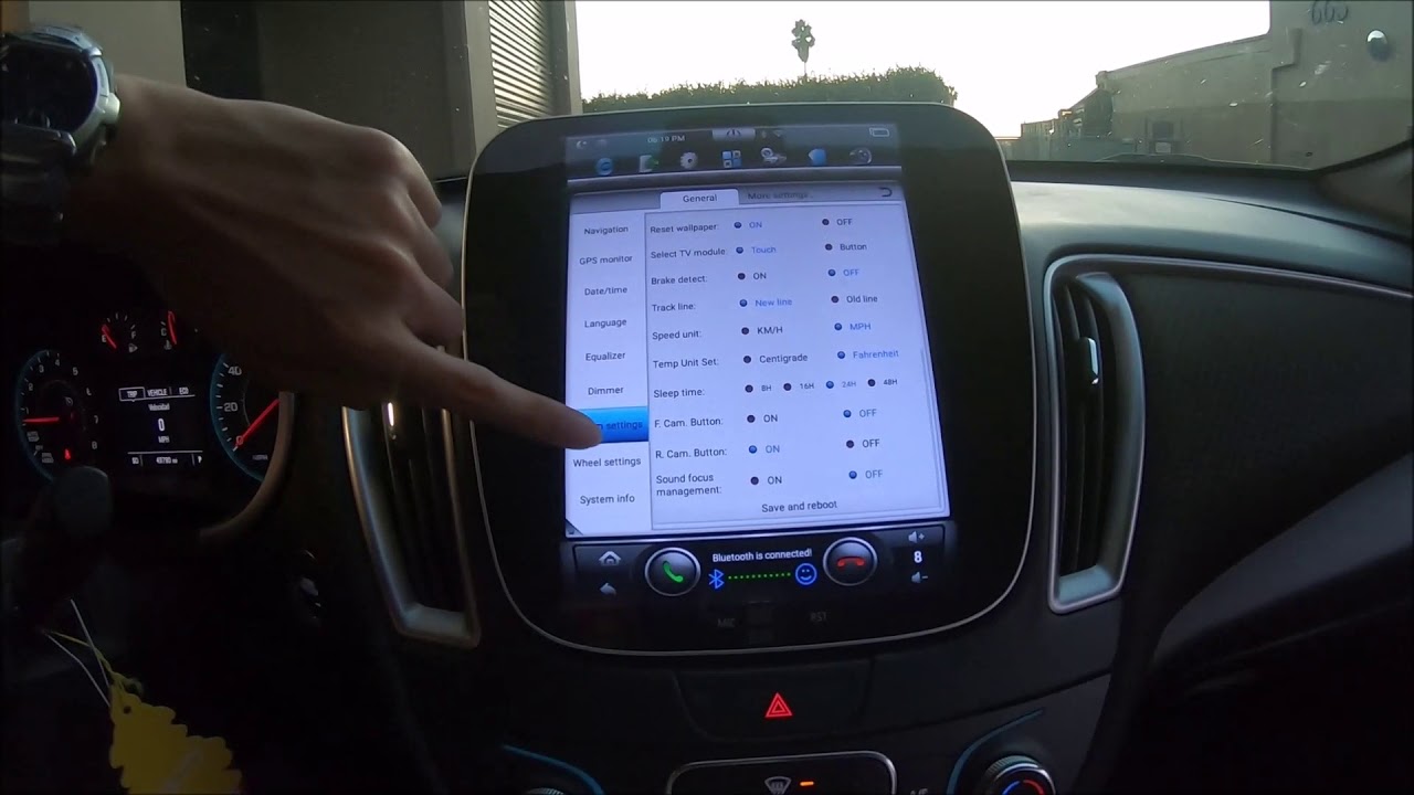 Install video&Demo video: 9.7" Android 7.1 Fast Boot Navigation Radio for 2016-2019 Chevrolet Malibu