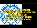 Mama parsi school admissions 2024 suspected test date for cambridge and akueb board announcement