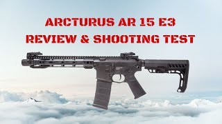 ARCTURUS AR 15 E3 REVIEW + SHOOTING TEST -ITA- (feat. Barbarossa Softair Shop)-FULL HD- screenshot 5