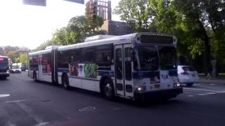 2003 New Flyer D60HF #5602 on the Bx12 / 2015 Novabus LFS #8326 on the Bx22