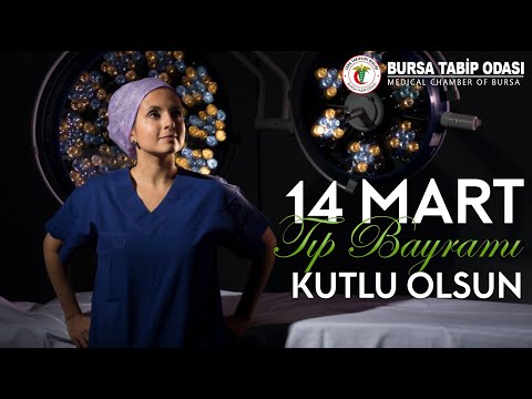 Bursa Tabip Odası 14 Mart Tıp Bayramı Çelenk Töreni