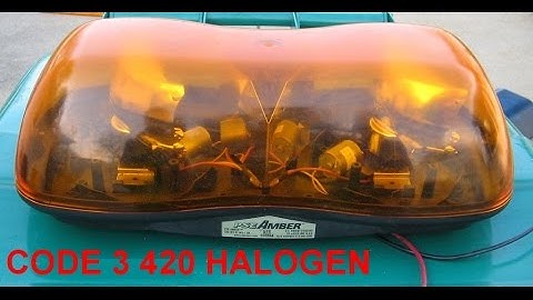 Code 3 420 Mini Lightbar