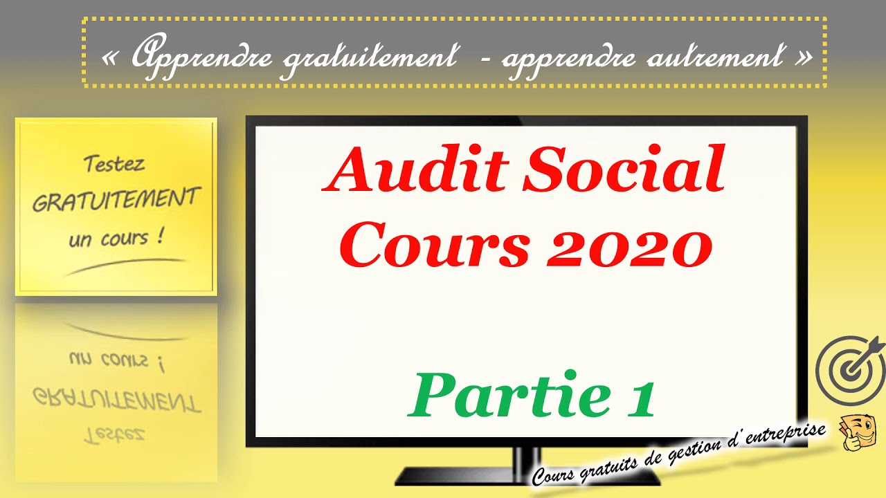 Audit Social Cours 2020 Partie 1