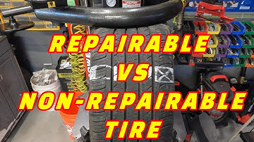 QUICK TIP: REPAIRABLE TIRE VS NON-REPAIRABLE THE DO