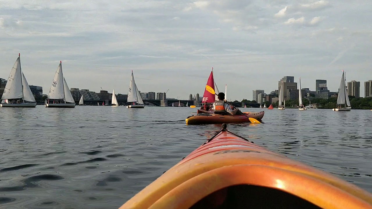 Kayaking in Boston, Massachusetts YouTube