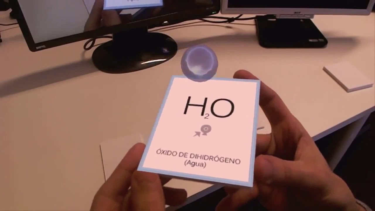 Realidad Aumentada_Química - YouTube