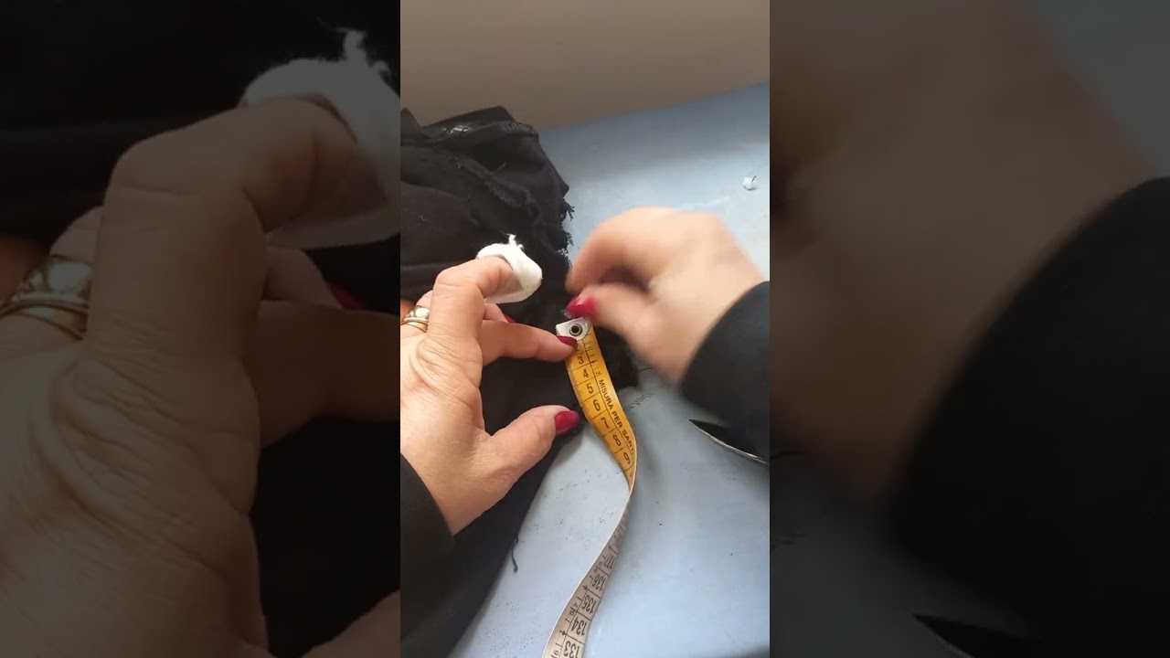 pantalone ad alta vita in un attimo