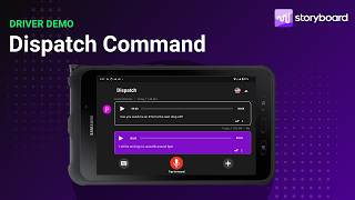 Driver Training | Send a Message to Dispatch