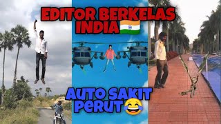 EDITOR BERKELAS INDIA TAHAN TAWA 4 MENIT