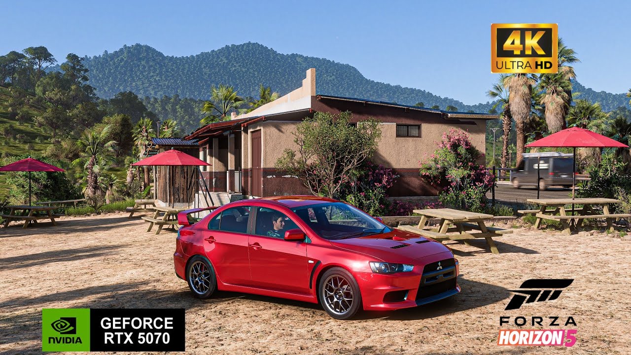 Mitsubishi Lancer | forza horizon 5 (4k gameplay ultra graphics)
