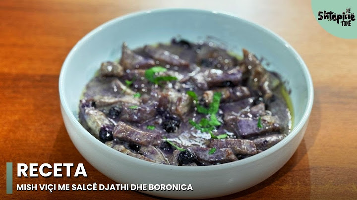 Mish viçi me salcë djathi dhe boronica - Në Shtëpinë Tonë