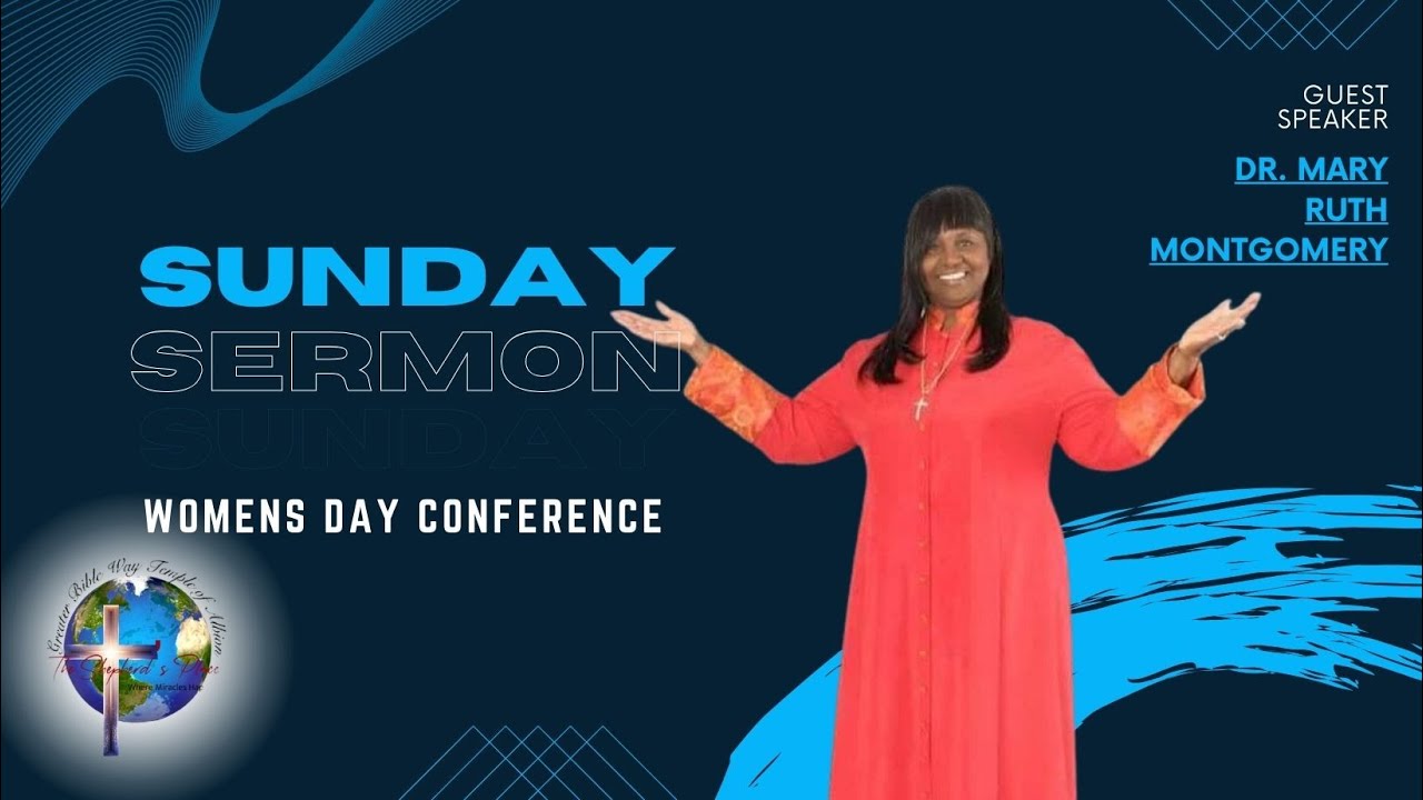 Doctor Mary Ruth Guest Speaker Dr. Mary Ruth Montgomery- Women's Conference: Serving the ...