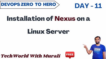 Day 11 | How to Install Nexus Repository on a Linux Server | Free DevOps Course| 40-Days