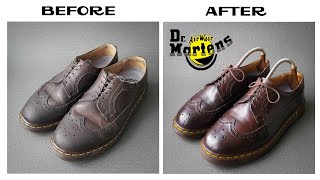 Cleaning My Vintage Dr. Martens 🇬🇧 Short version. screenshot 3
