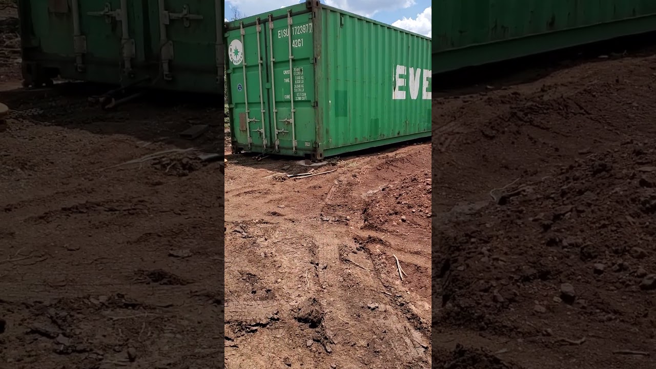 moving my shipping container to a designated spot within millimeter 1/3