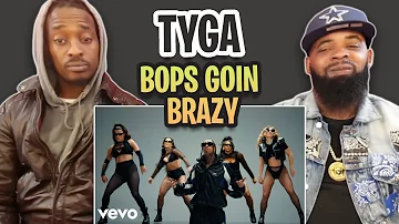 TRE- TV REACTS TO - Tyga - Bops Goin Brazy (Official Video)