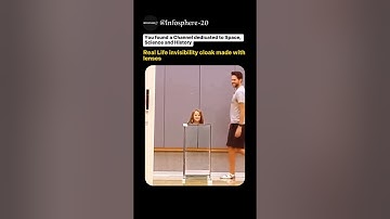 Real life invisibility cloak 🤯